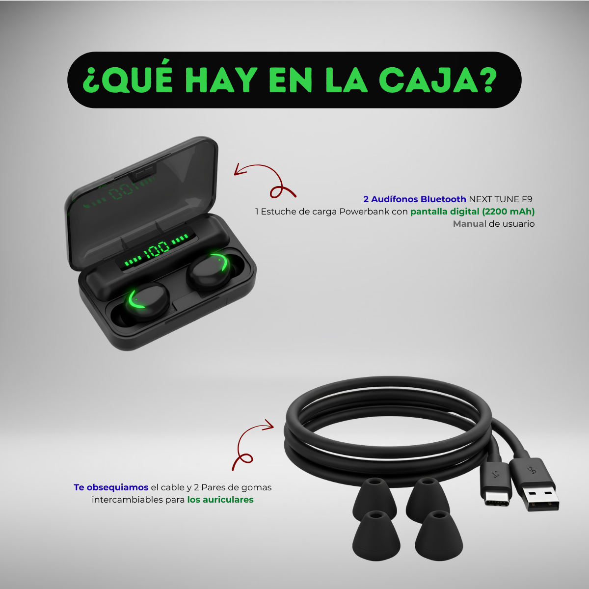 Audífonos Inalámbricos Next Tune