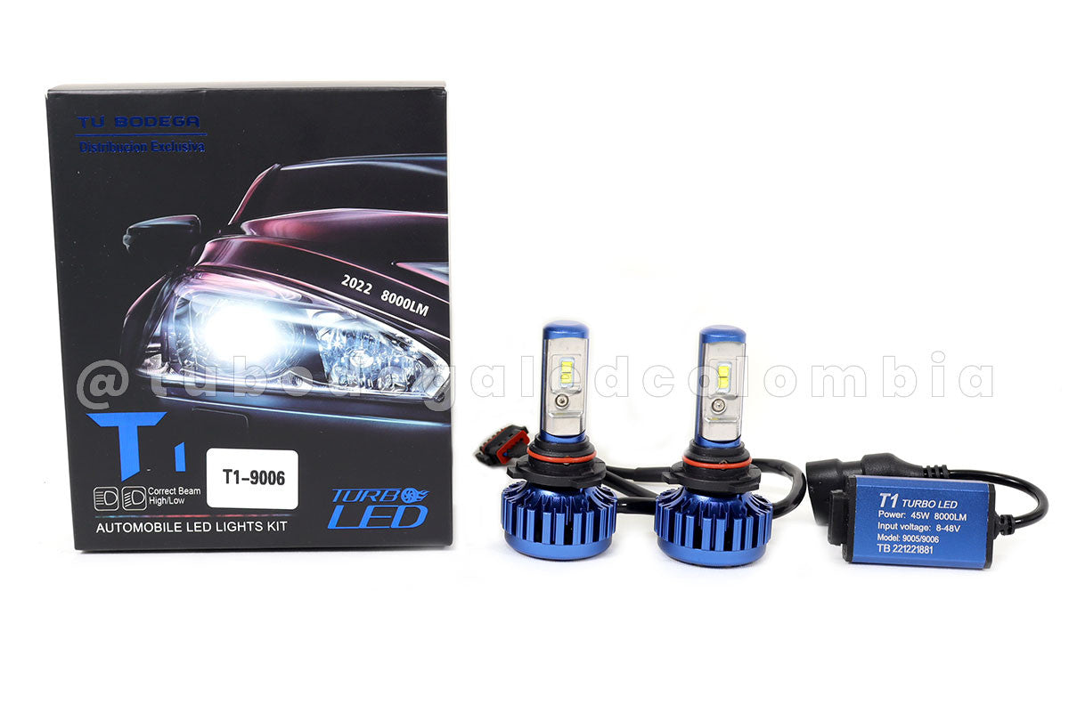 BOMBILLOS TURBO LED POR PARES