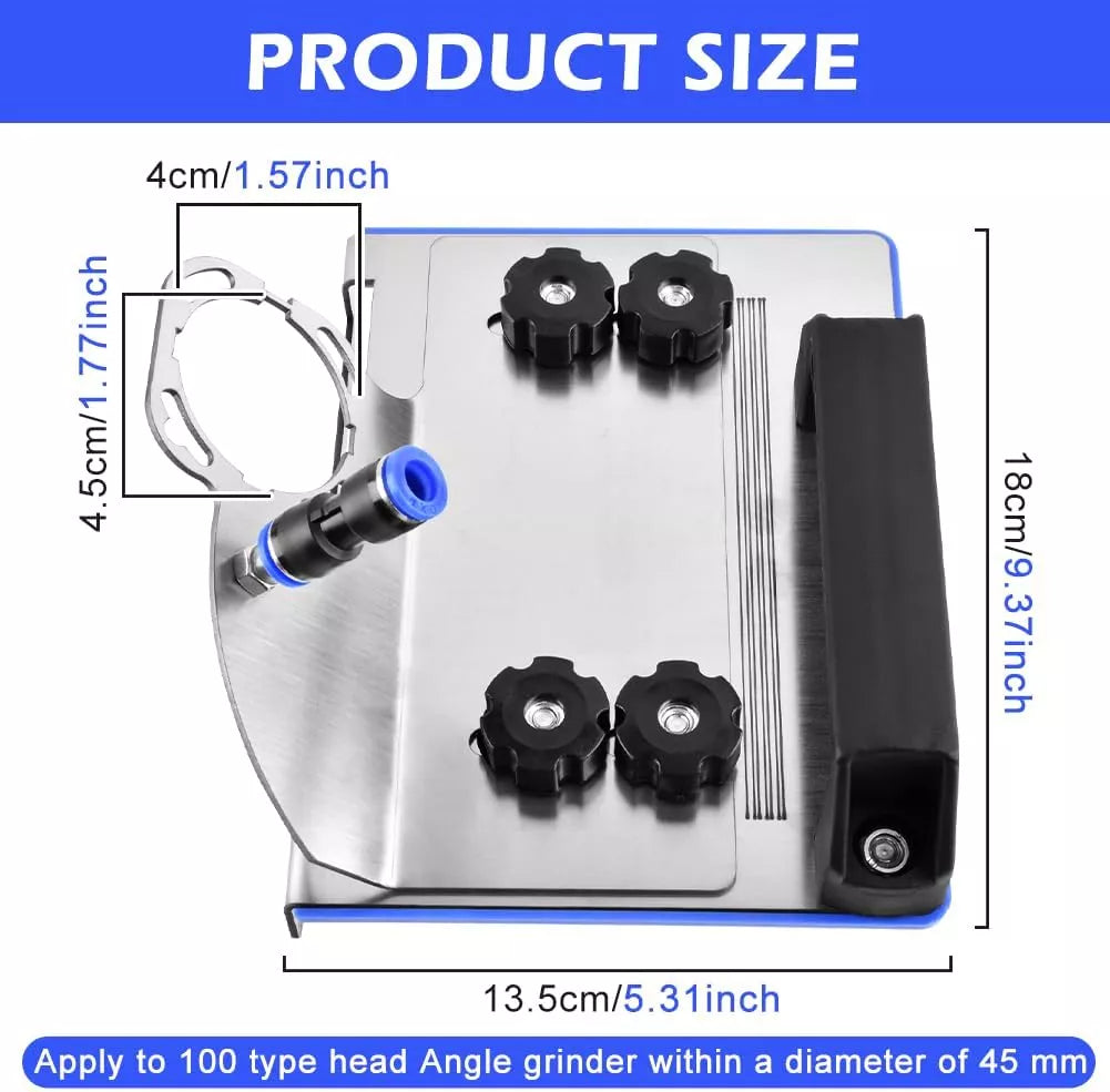 Biseladora 45° + 2 Discos Diamantados