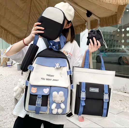 BOLSOS PARA NIÑA 5 EN 1 MODELO 2 set