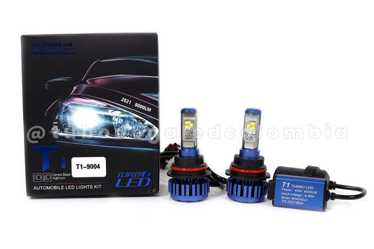 BOMBILLOS TURBO LED POR PARES