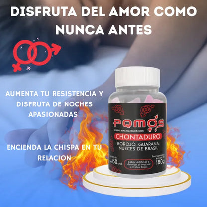 Gomitas Potenciadoras con Borojó y Chontaduro