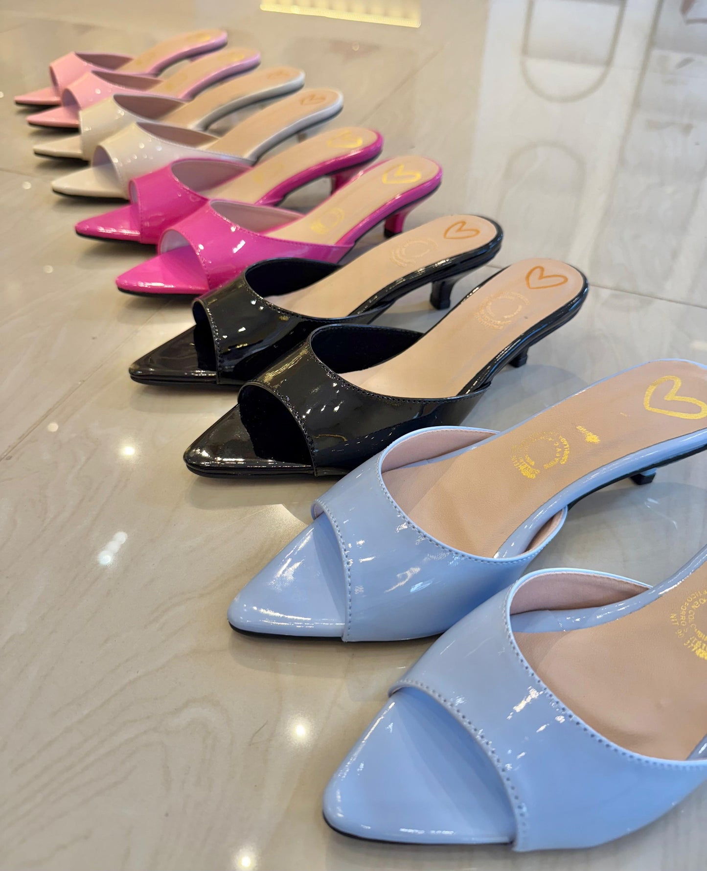 Tacones bajitos