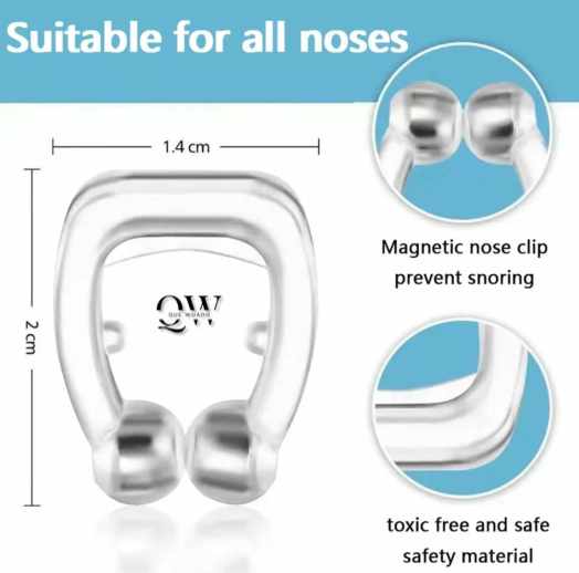 Clip Antironquidos Magnético Nasal