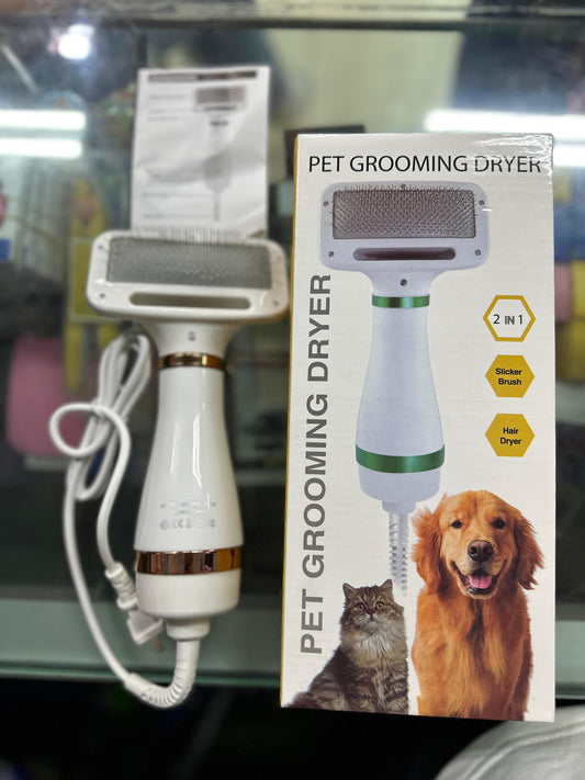 CEPILLO SECADOS 2EN1 PARA MASCOTAS