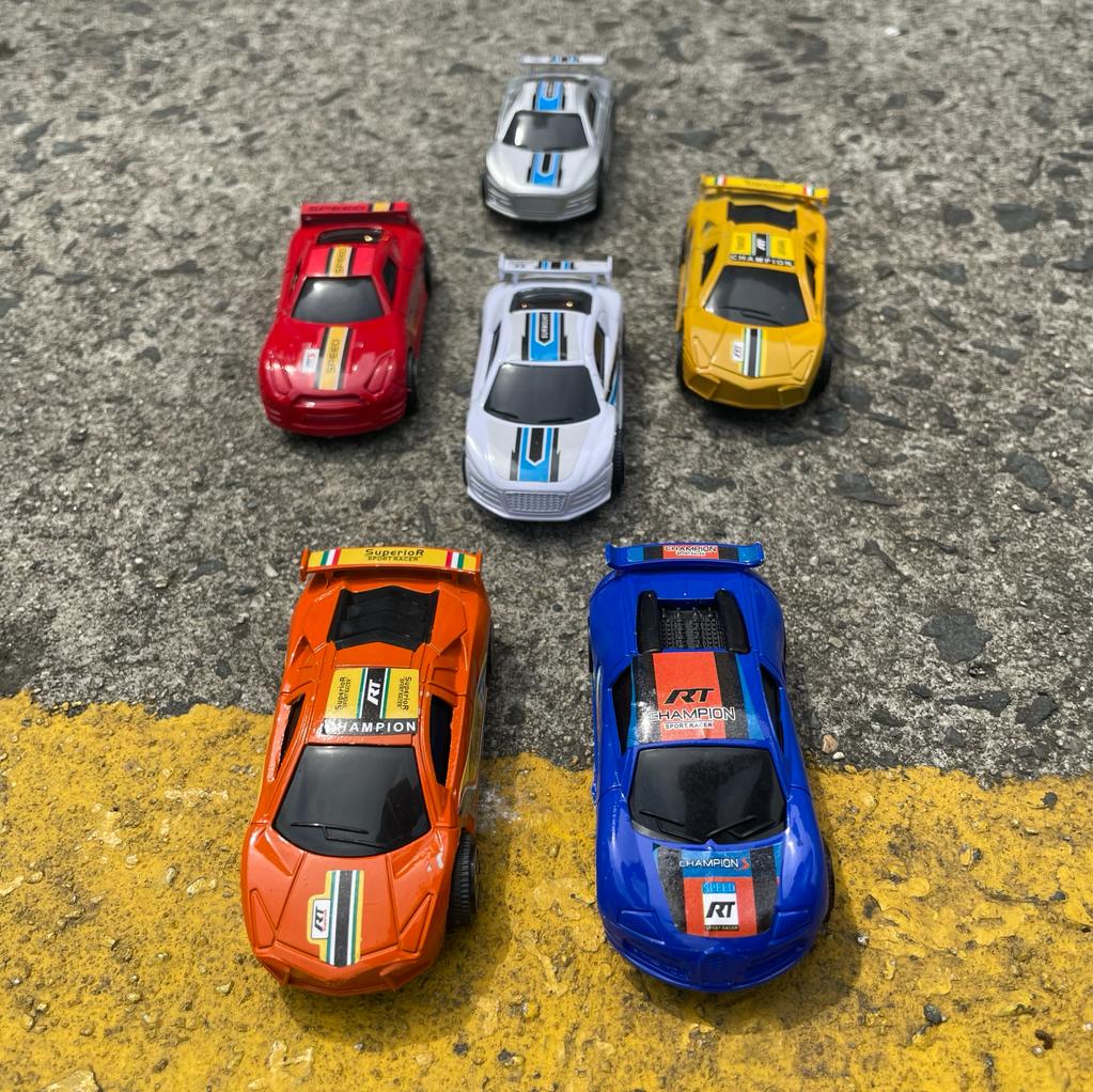 Set de Carros x6 Speed Card