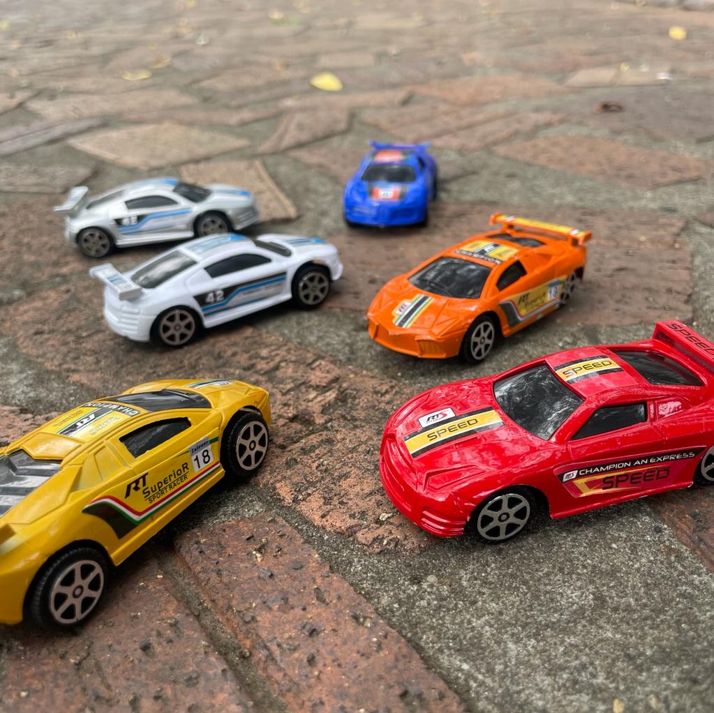Set de Carros x6 Speed Card
