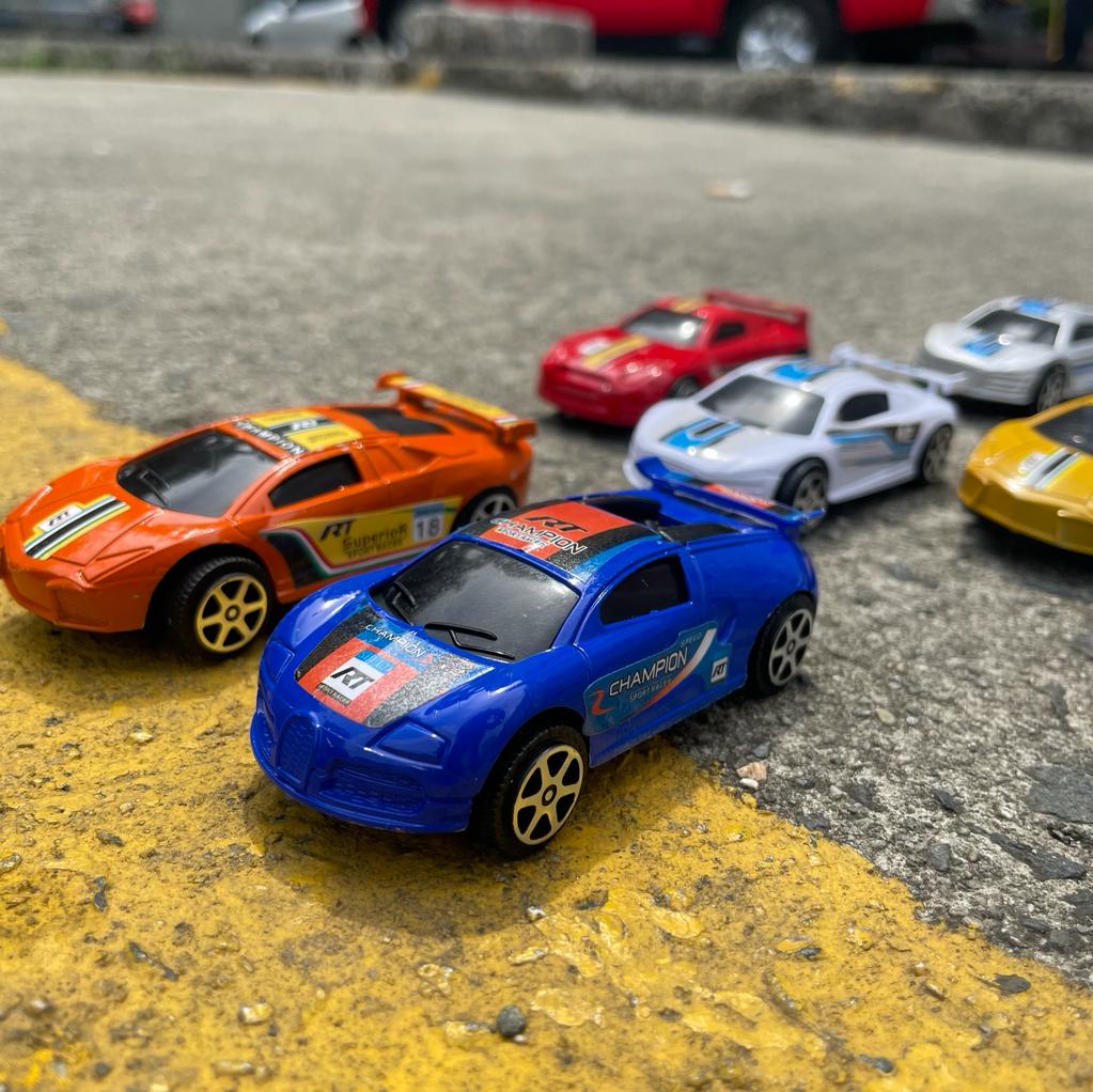 Set de Carros x6 Speed Card