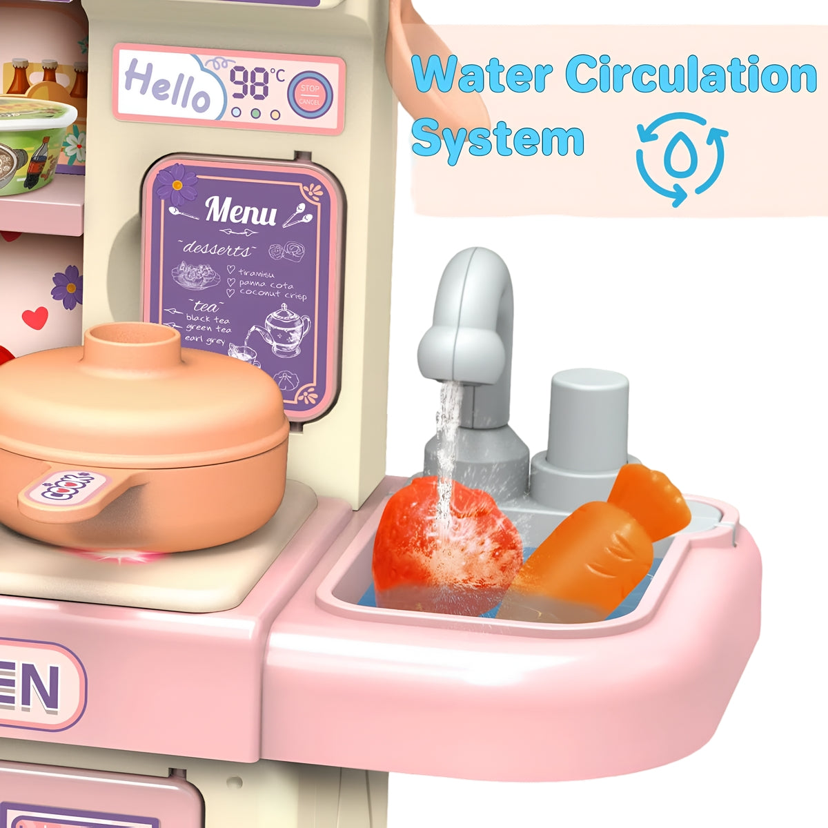 Cocina Juguete Utencilios Interactiva