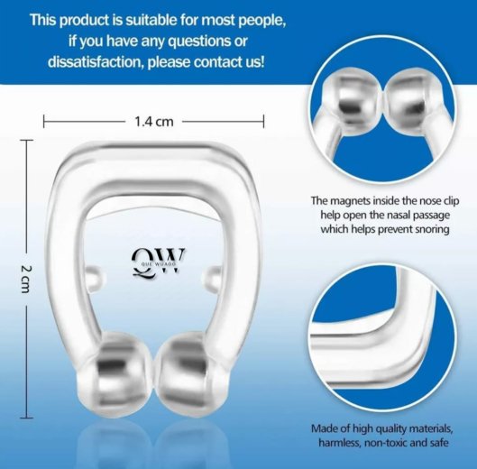 Clip Antironquidos Magnético Nasal