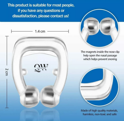 Clip Antironquidos Magnético Nasal