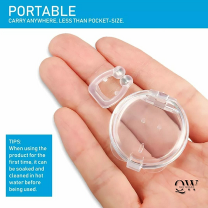 Clip Antironquidos Magnético Nasal